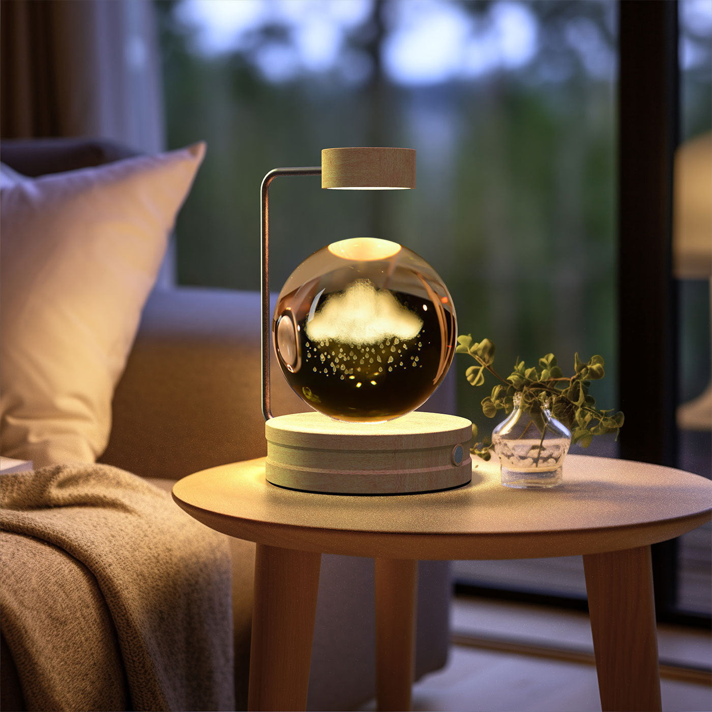 Crystal Ball Night Light